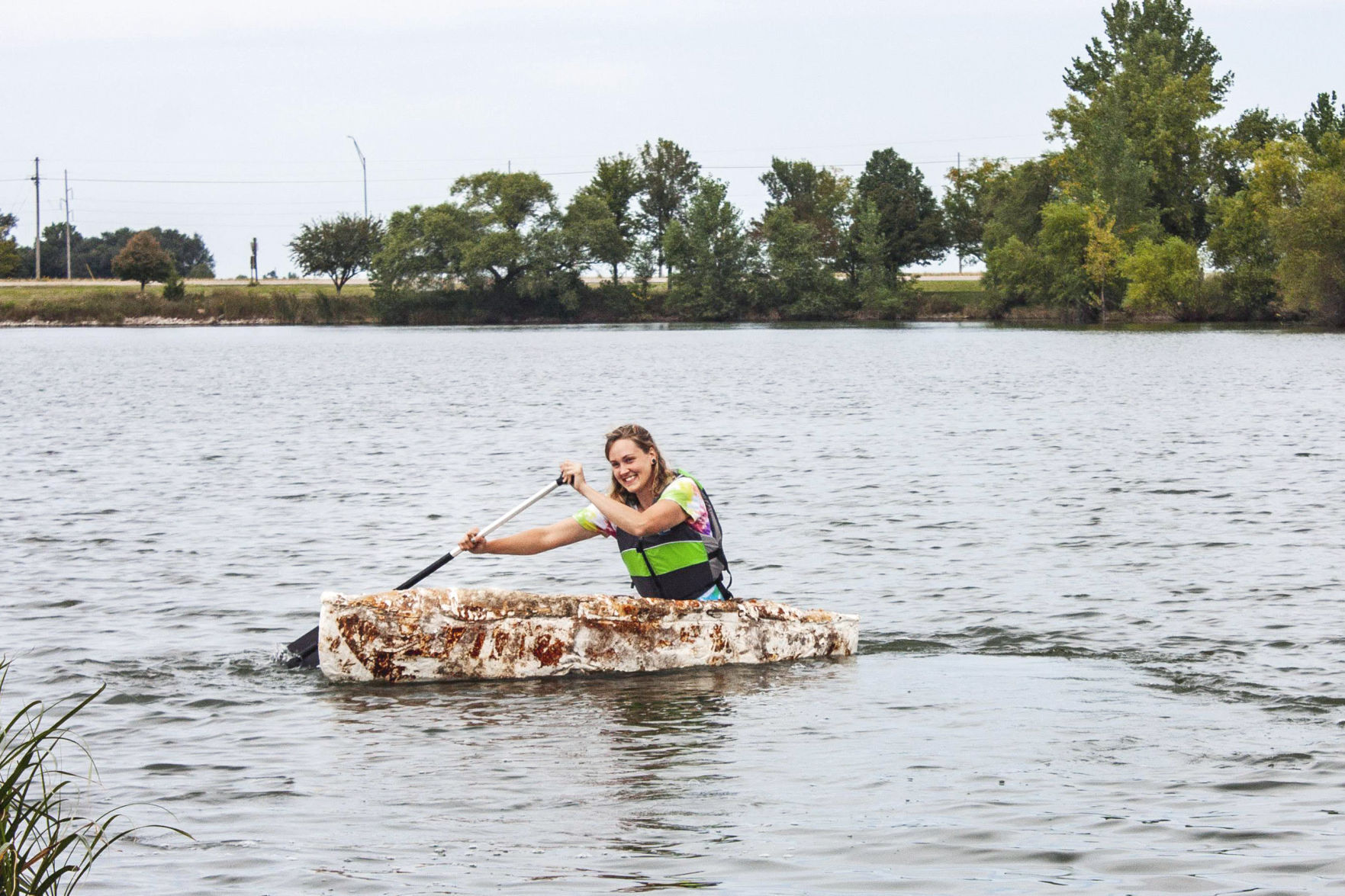 Longest fungal mycelium boat